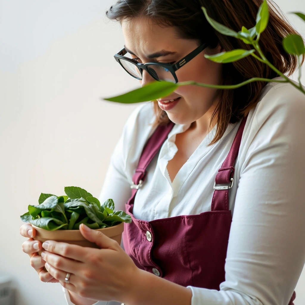 Ernährungsberaterin bei der Arbeit